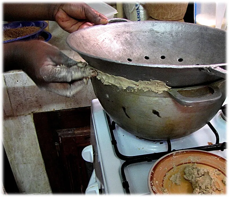 Funkaso (Millet Pancakes), via Wikimedia Commons