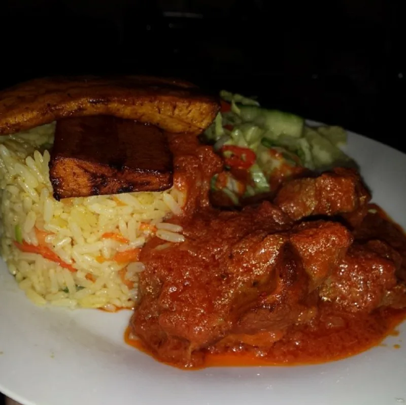 Central African Peanut Beef Stew, via Wikimedia Commons