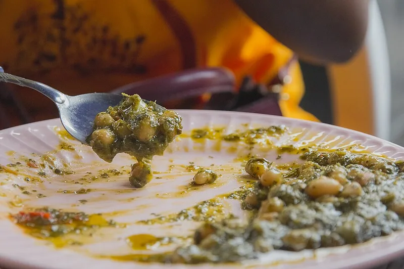 Ombidi (Spinach Stew), via Wikimedia Commons