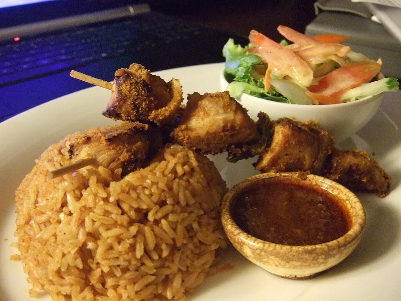 Chichinga (Ghanaian Kebab), via Wikimedia Commons