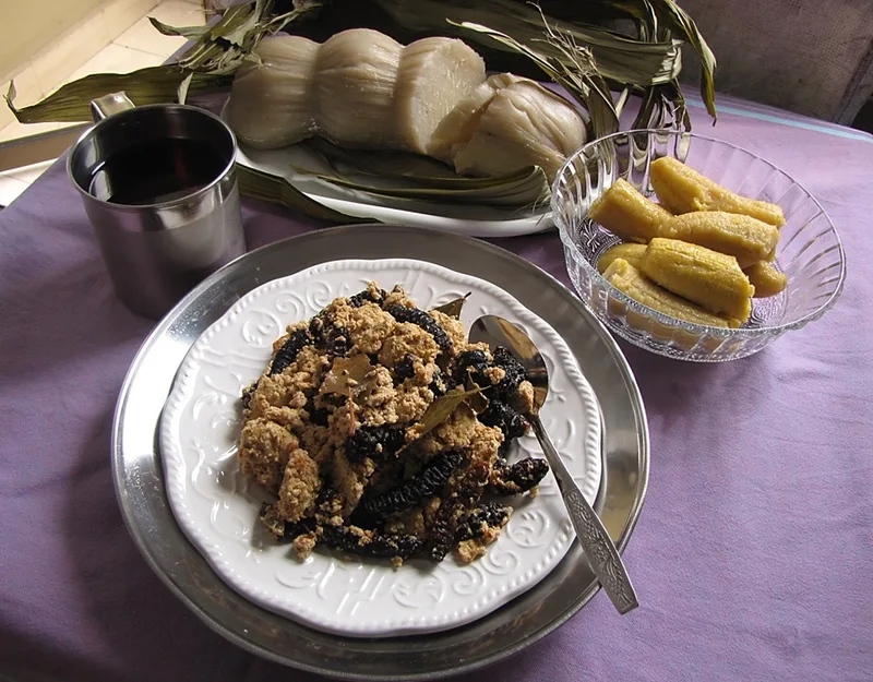 Mauritanian Lakh (Millet Porridge with Curd), via Wikimedia Commons