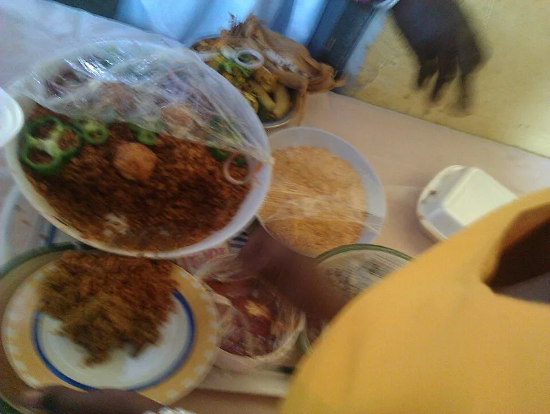 Sierra Leonean Jollof Rice, via Wikimedia Commons