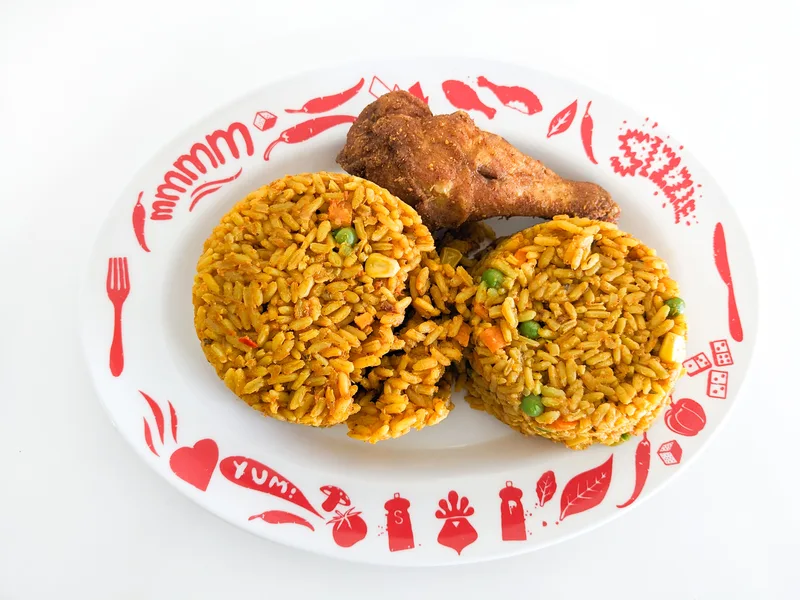 Jollof Rice, via Wikimedia Commons