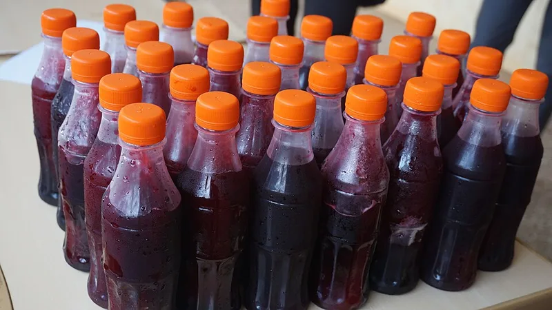 Sobolo (Hibiscus Drink), via Wikimedia Commons