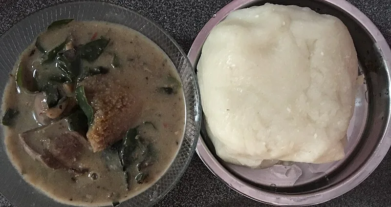 Ofe Nsala (White Soup), via Wikimedia Commons