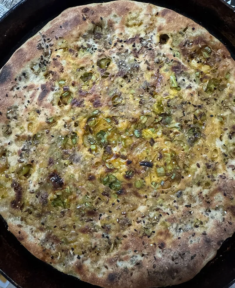 Hawawshi (Spiced Meat-Stuffed Bread), via Wikimedia Commons
