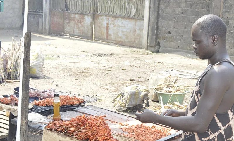 Rwandan Brochettes, via Wikimedia Commons