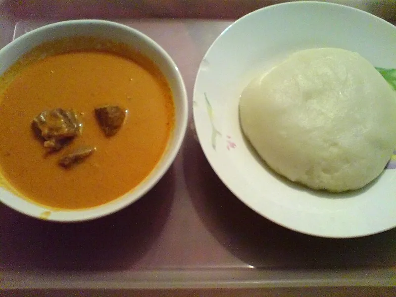 Togolese Fufu, via Wikimedia Commons