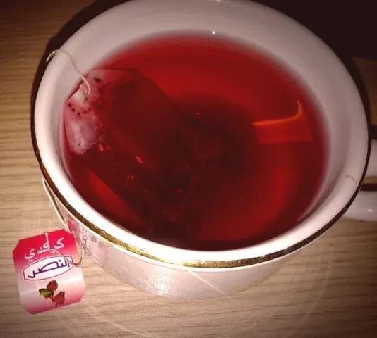 Karkadeh (Hibiscus Tea), via Wikimedia Commons